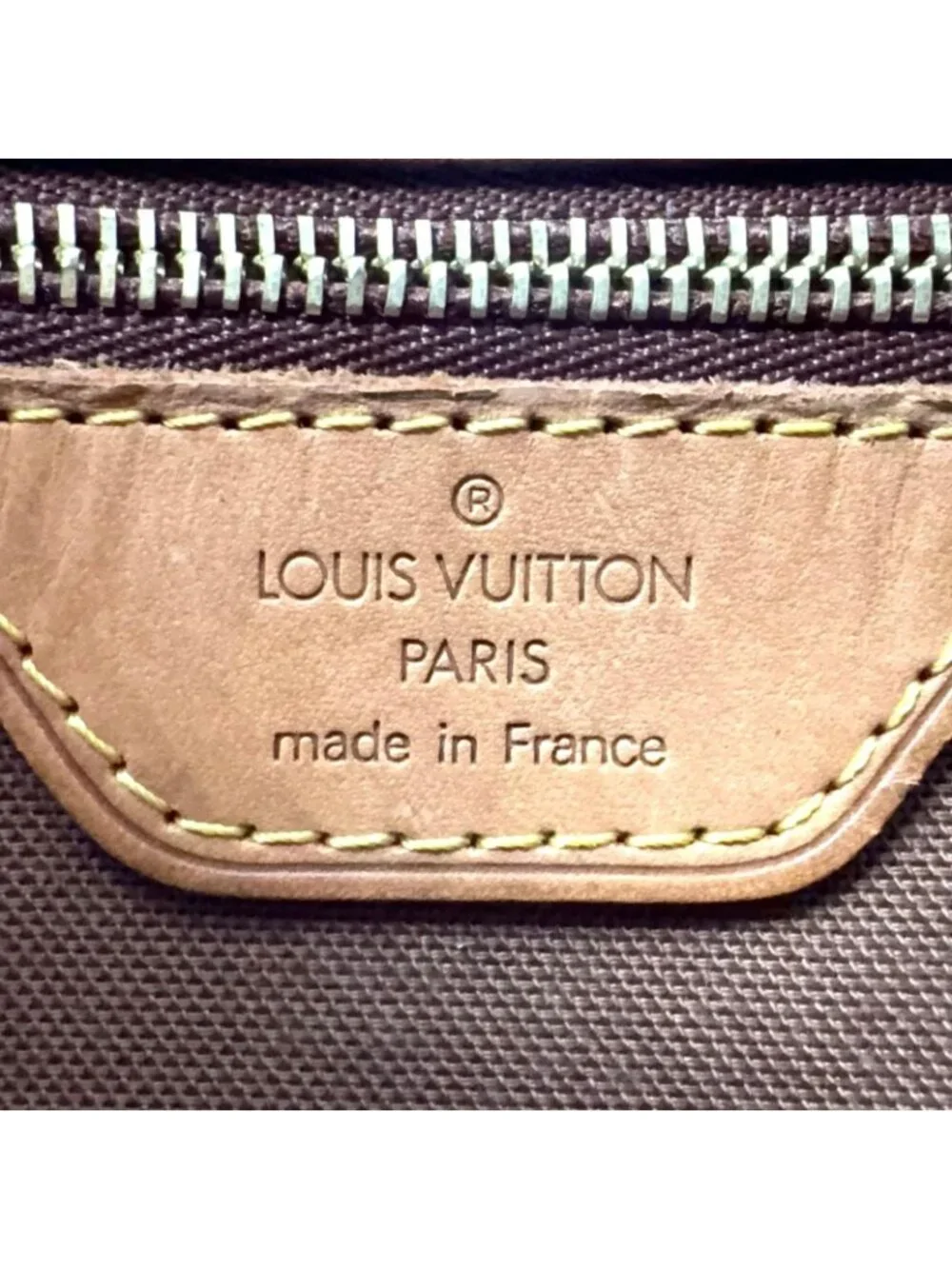 Louis Vuitton Vavin PM Monogram Leather Brown Light Handbag Gold